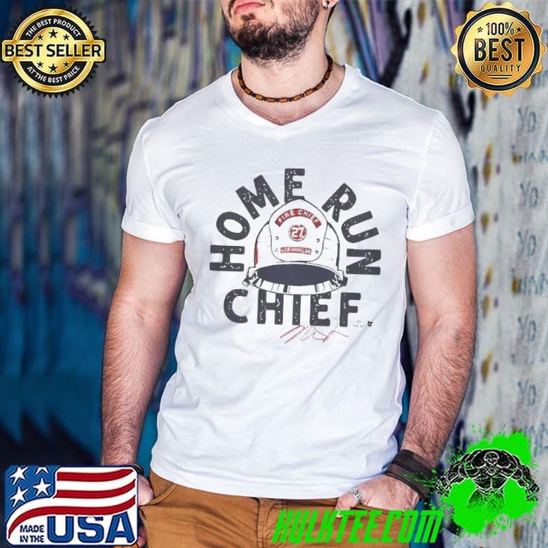 Top Mike Trout Home Run Chief Guys V Neck