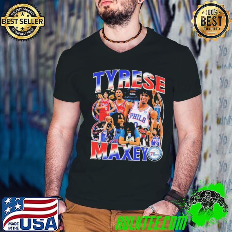 Tyrese Maxey American professional basketball player T-Shirt