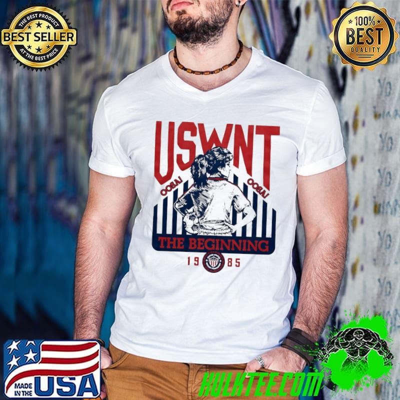 USWNT The Beginning 1985 Oosa Oosa Guys V Neck