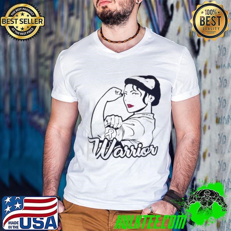 Warrior strong woman shirt