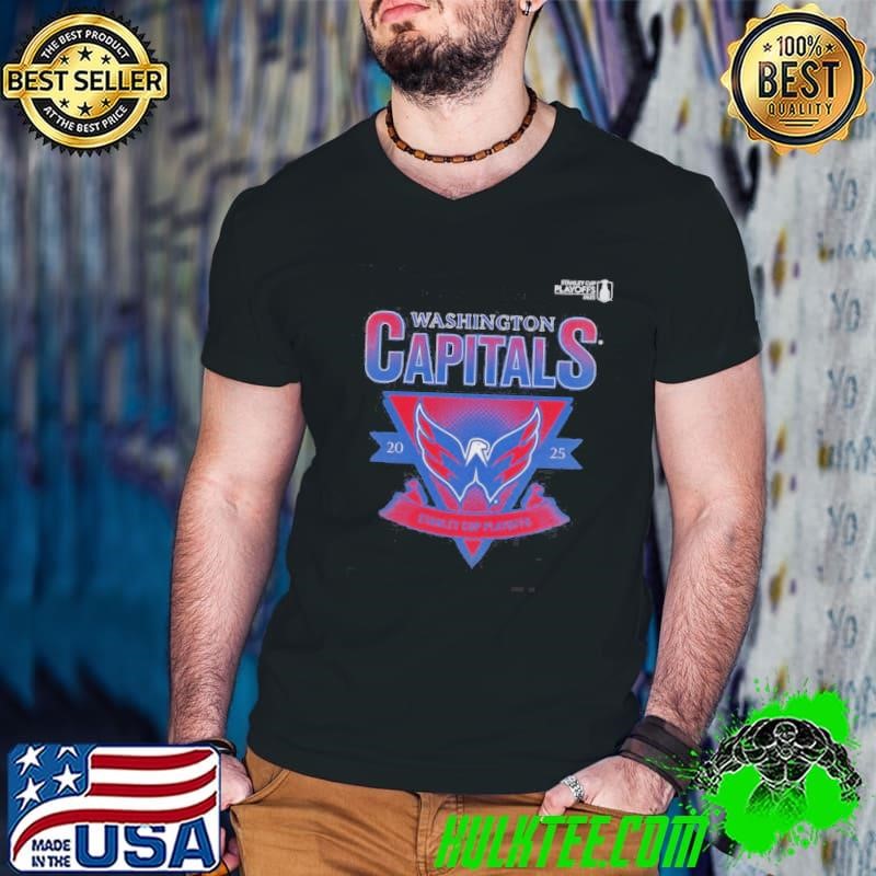 Washington Capitals 2025 Stanley Cup Playoffs Crossbar Shirt