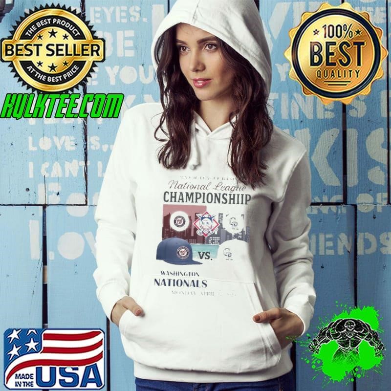 Washington Nationals Vs Colorado Rockies 2025 MLB National League Championship Hats Shirt