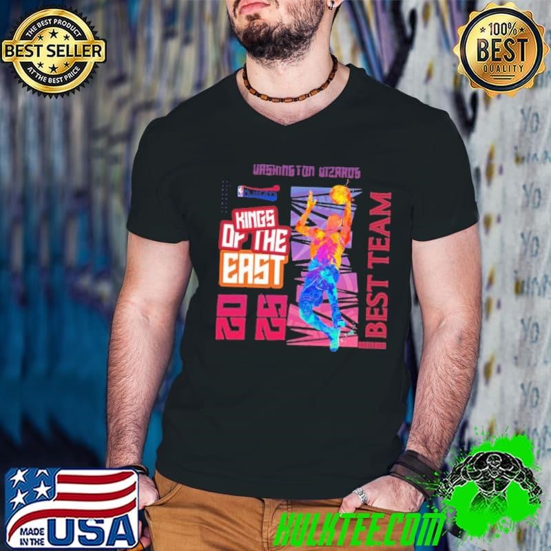 Washington Wizards NBA Playoffs 2025 king of the East best team shirt