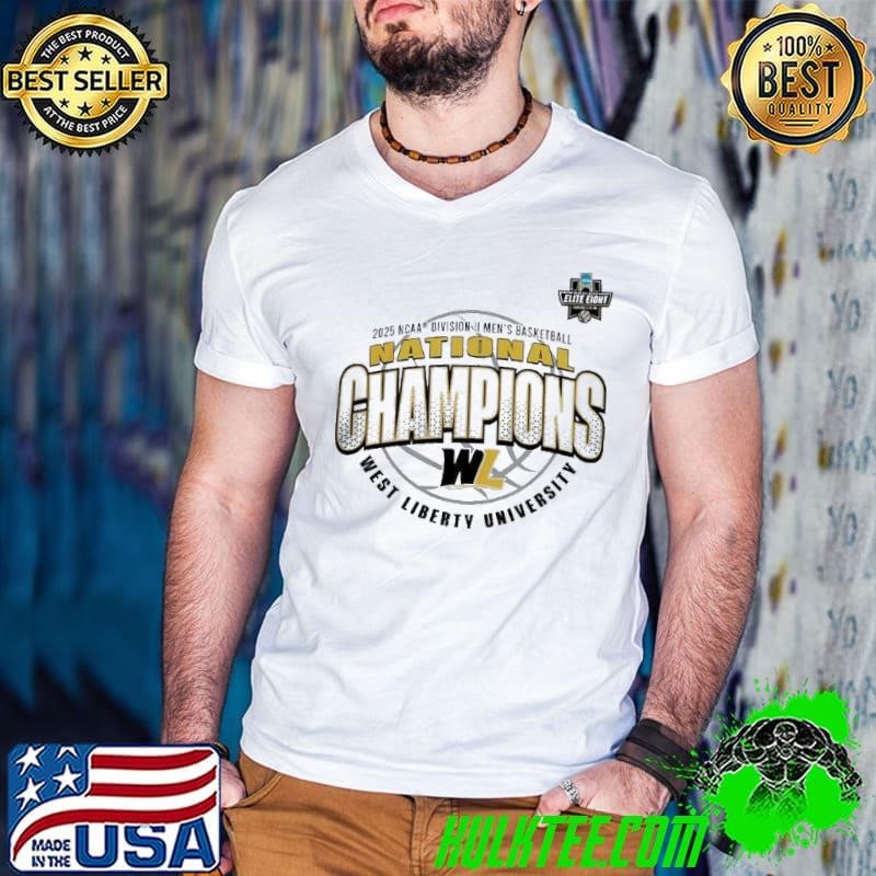 West Liberty University 2025 NCAA Division II Men’s Basketball Champions shirt