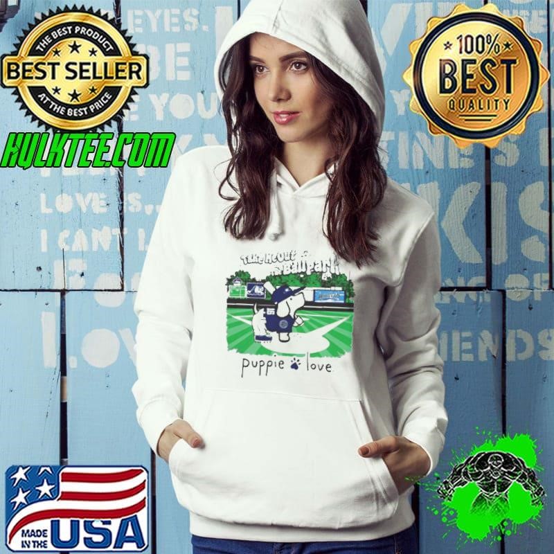West Michigan Whitecaps Take Me Out To The Ballpark Puppie Love Shirt