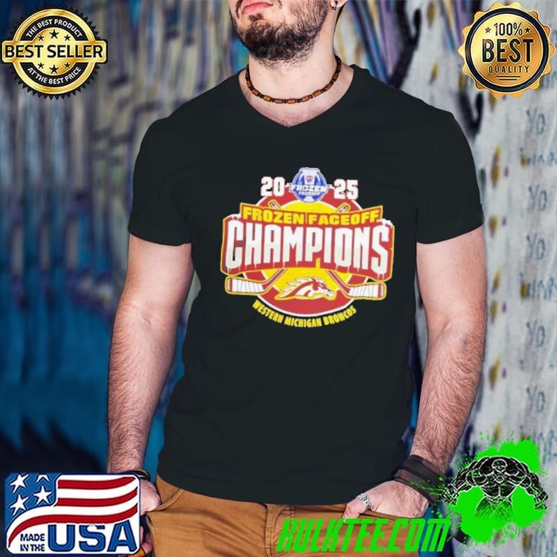 Western Michigan Broncos Men’s Ice 2025 NCAA Division I National Champions shirt