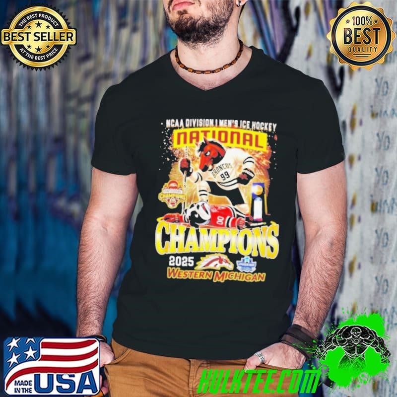 Western Michigan Broncos National Champions 2025 mascot shirt