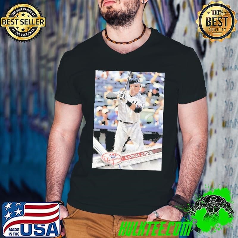 Aaron Judge New York Yankees MLB baseball card player shirt