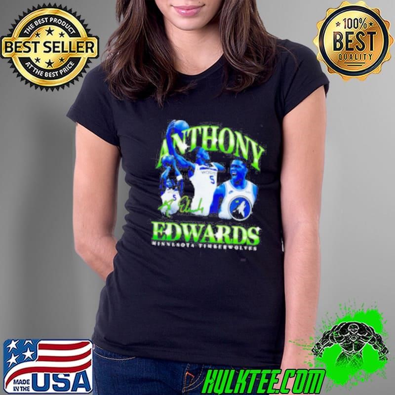 Anthony Edwards Minnesota Timberwolves player Ladies Tee