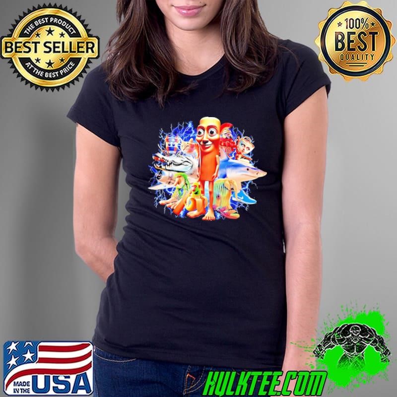 Brain rot characters 2025 Ladies Tee