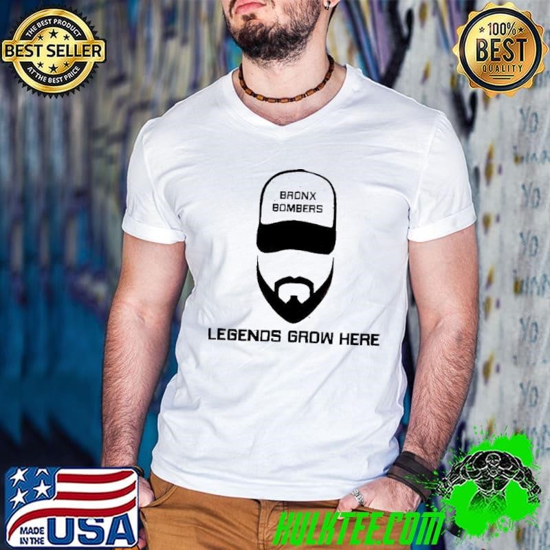 Bronx Bombers legends grow here shirt
