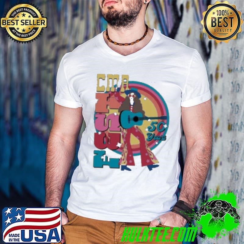 CMA Fest 50 Years Guys V Neck