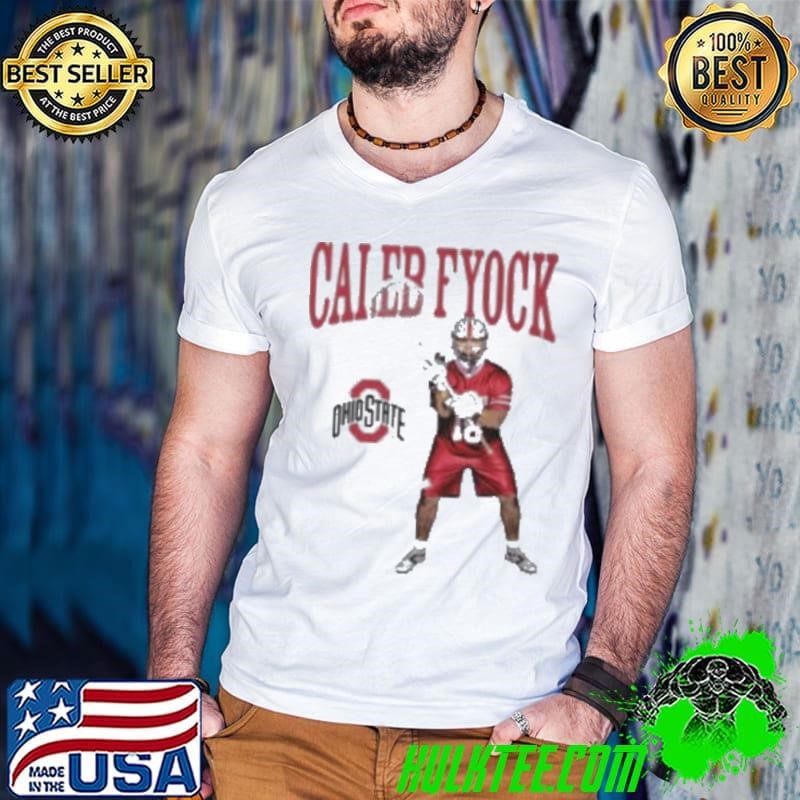 Caleb Fyock Ohio State Buckeyes illustrated shirt