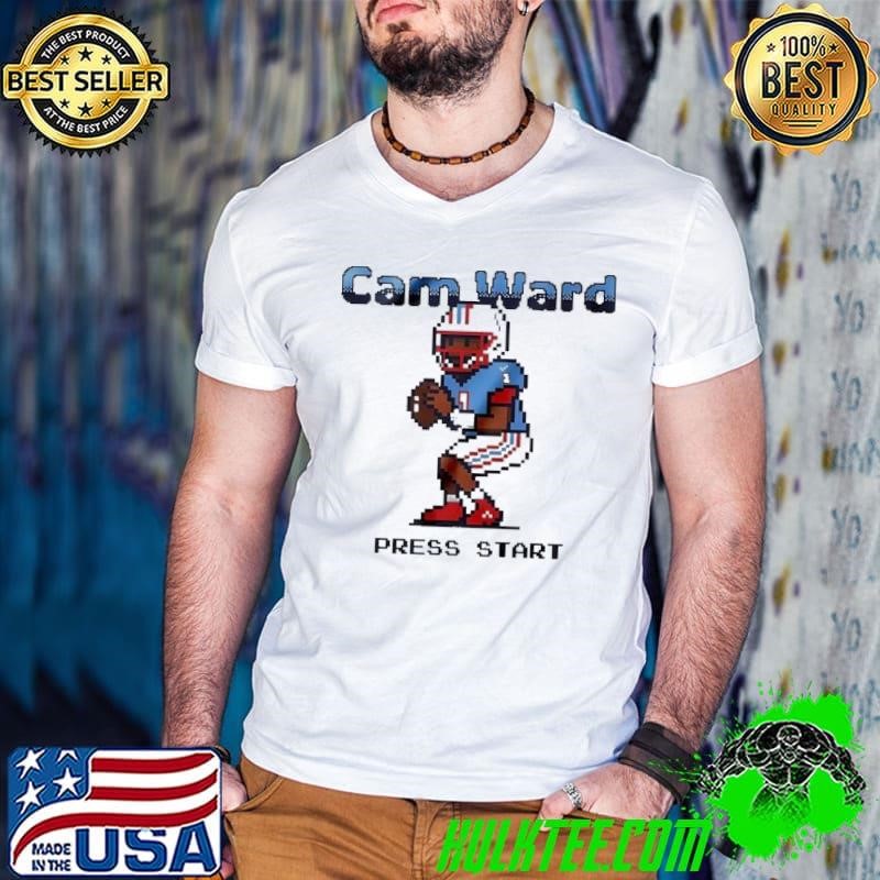 Cam Ward press start Guys V Neck