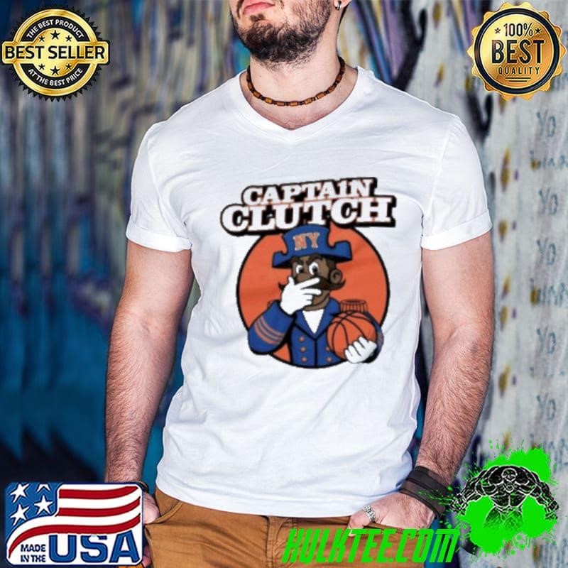 Capta11n clutch Jalen Brunson New York Knicks shirt