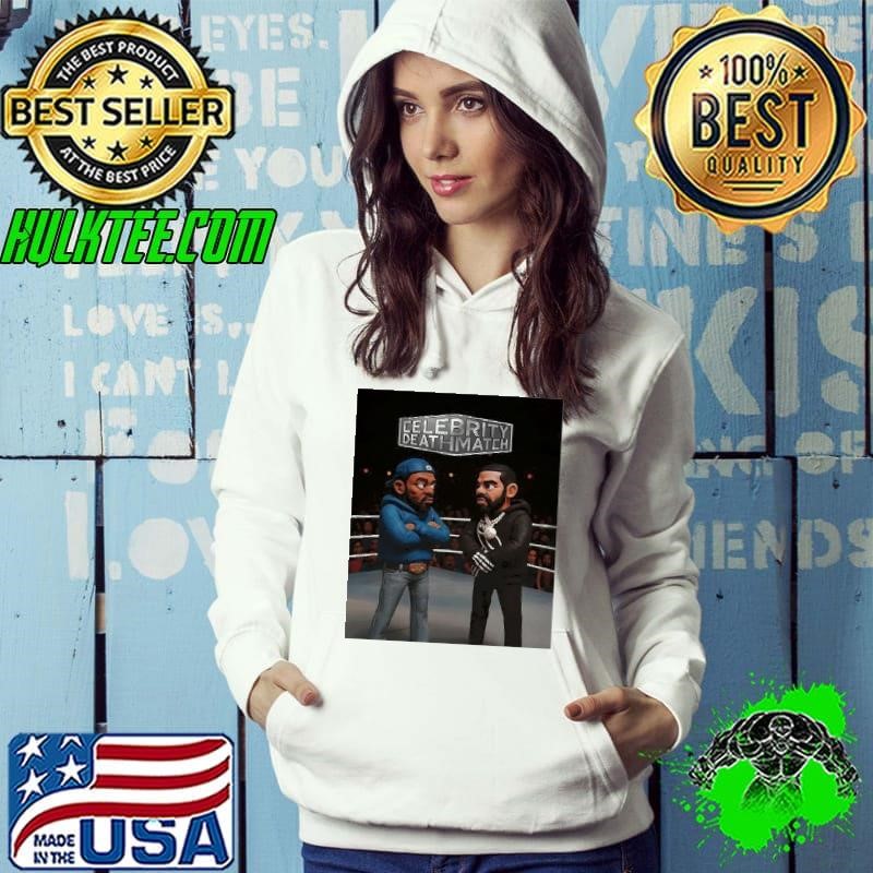 Celebrity Death Match Drake and Kendrick Hoodie