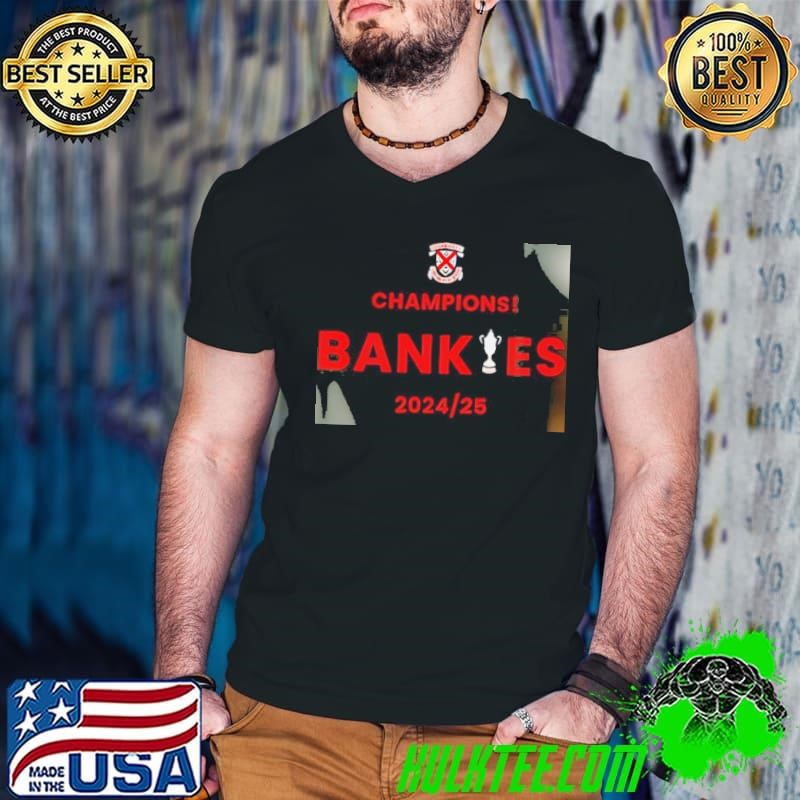 Clydebank FC Champions Bankies 2024 2025 shirt