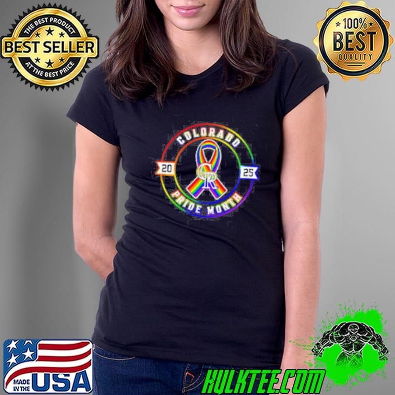 Colorado Rockies Pride Month 2025 Ladies Tee