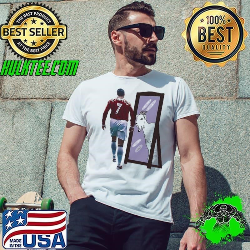 Cristiano Ronaldo Portugal National football team G.O.A.T. shirt