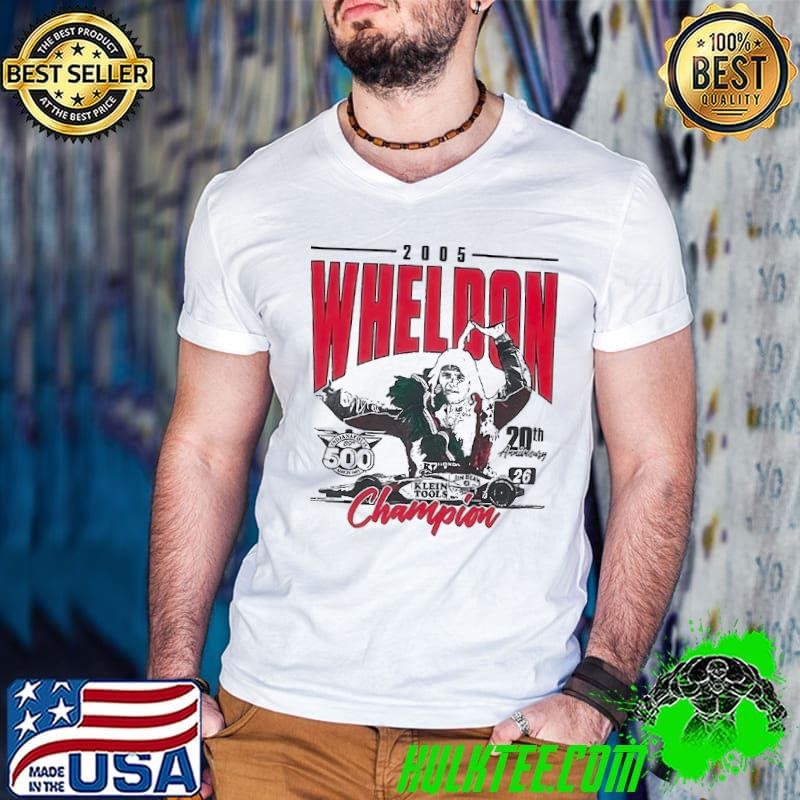 Dan Wheldon 2005 Indy 500 20th Anniversary Guys V Neck