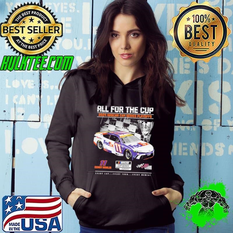 Denny Hamlin All For The Cup 2024 Nascar Series Playoffs T-Shirt