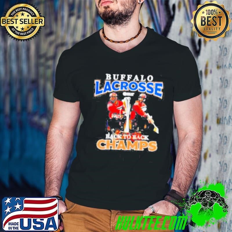 Dhane And Josh Buffalo Lacrosse Back To Back Champs Shirt