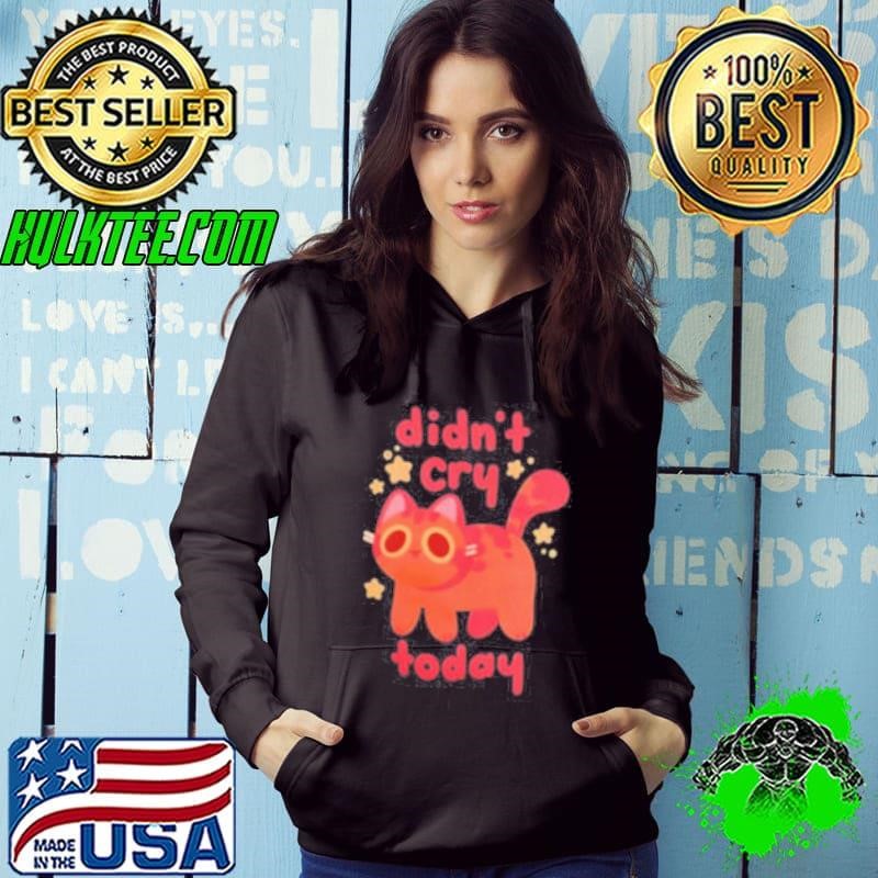 Didn’t Cry Today Cat Hoodie