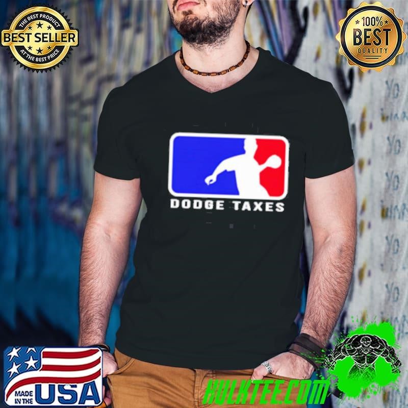 Dodge taxes MLB logo shirt