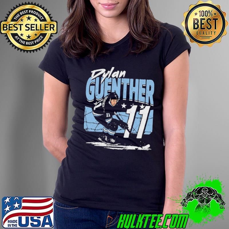 Dylan Guenther Utah Player Name Ladies Tee