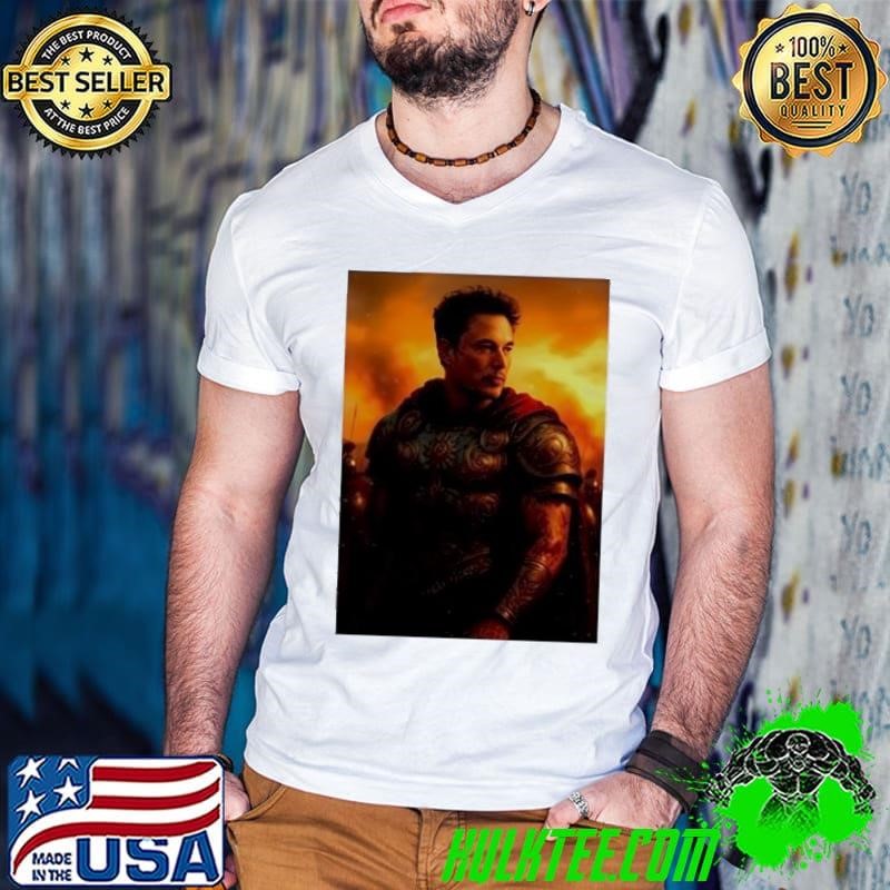Elon Musk The Conqueror Roman Warrior Armor shirt