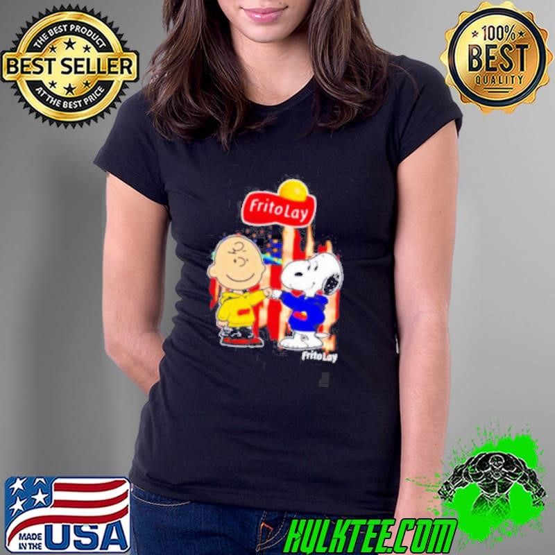 Frito Lay Charlie Brown and Snoopy Ladies Tee