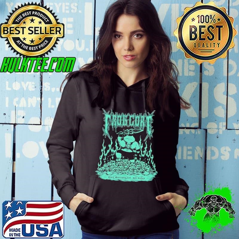 Frogcore Metal dies mercurii est mei dudes shirt