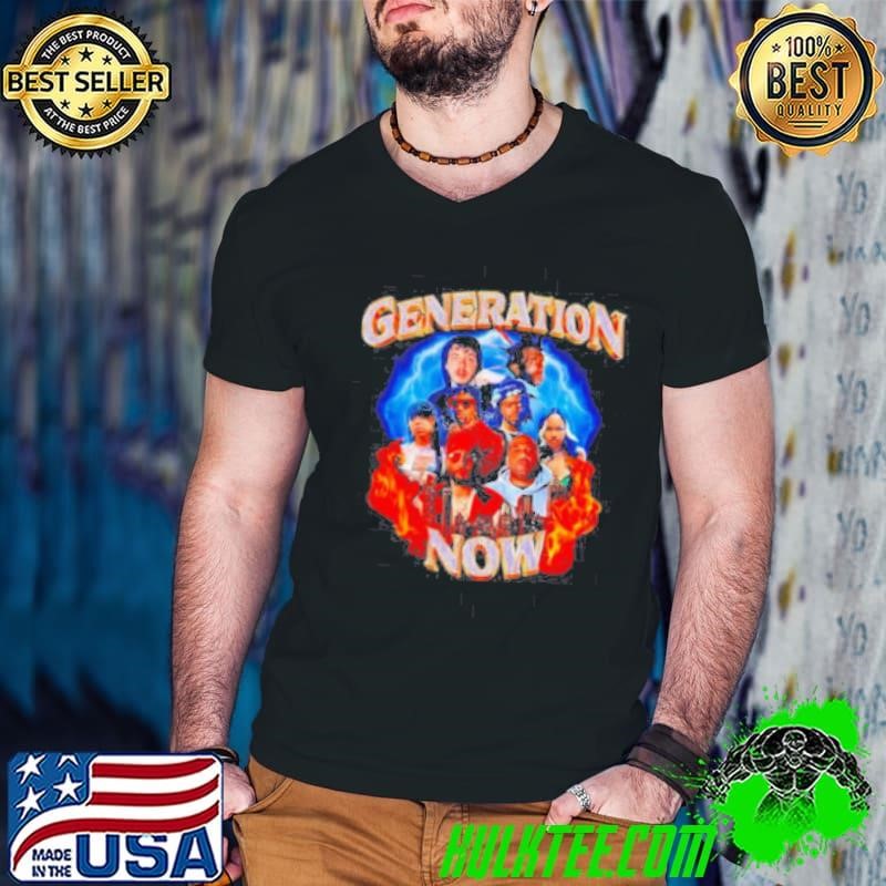 Generation now bootleg rap style shirt