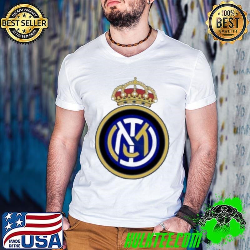 Hala Madrid Real Madrid and Inter Milan logo mashup shirt