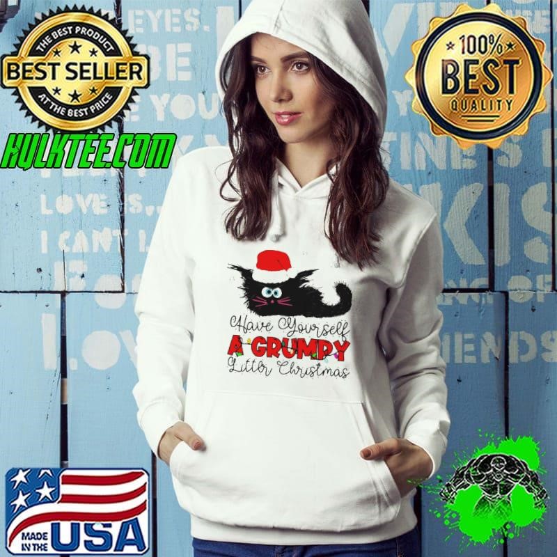 Have Yourself A Grumpy Litter Christmas Funny Christmas Cat shirt