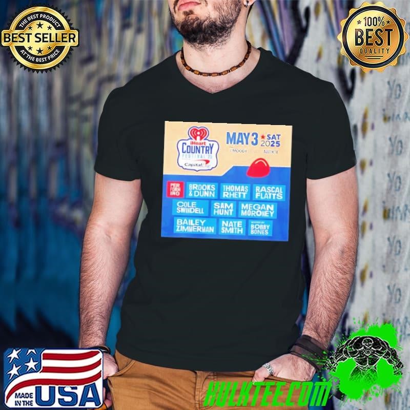 I Heart Country Music Festival 2025 shirt