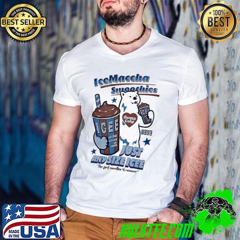 Ice maccha smoothies just any size icee shirt