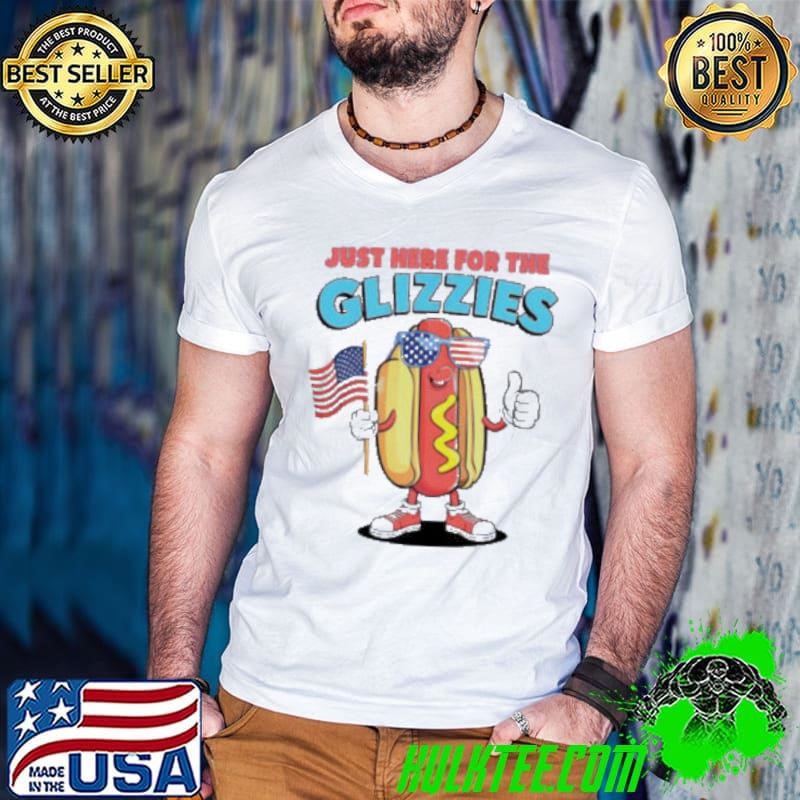 I’m Just Here For The Glizzies Fourth Of July Wiener Shirt
