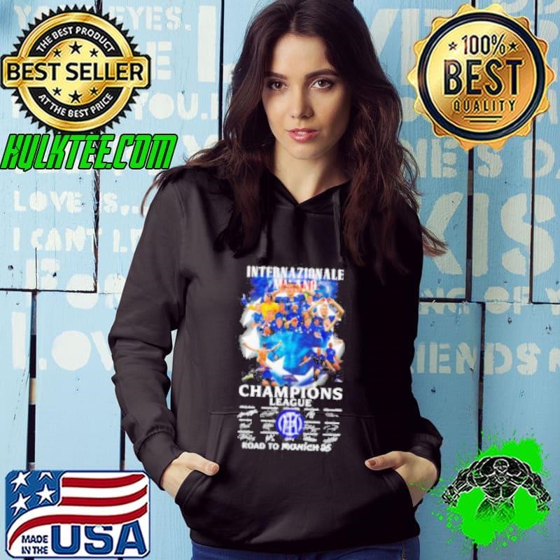 Internazionale Milano Champions League road to Munich 25 Hoodie