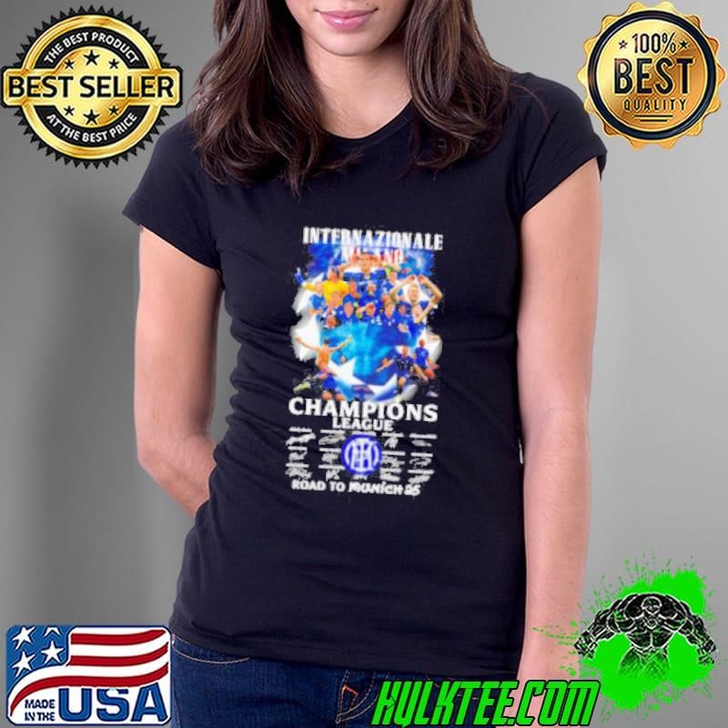 Internazionale Milano Champions League road to Munich 25 Ladies Tee