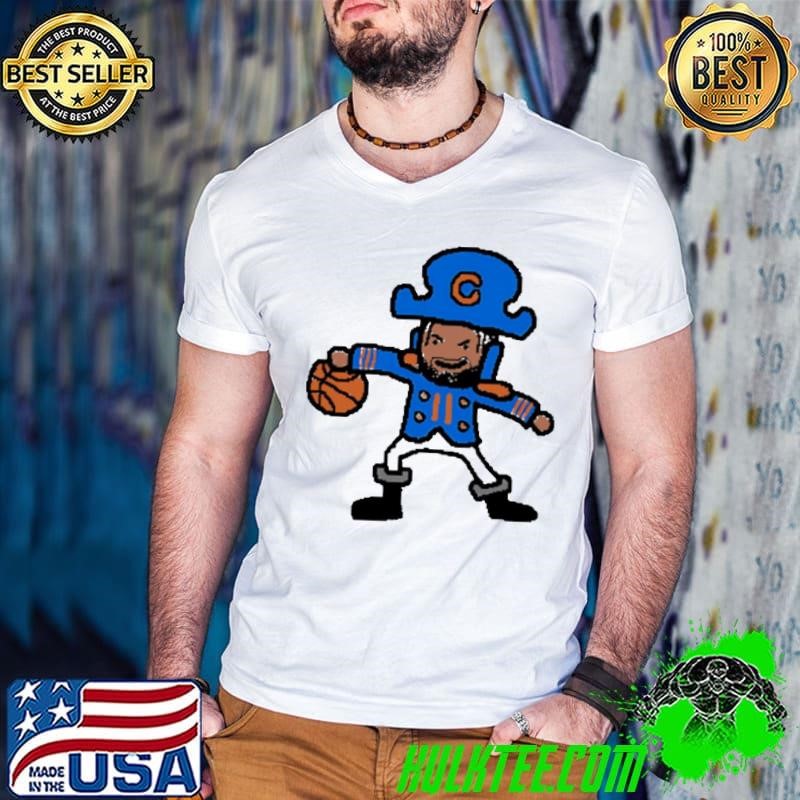Jalen Brunson Captain Clutch cartoon shirt