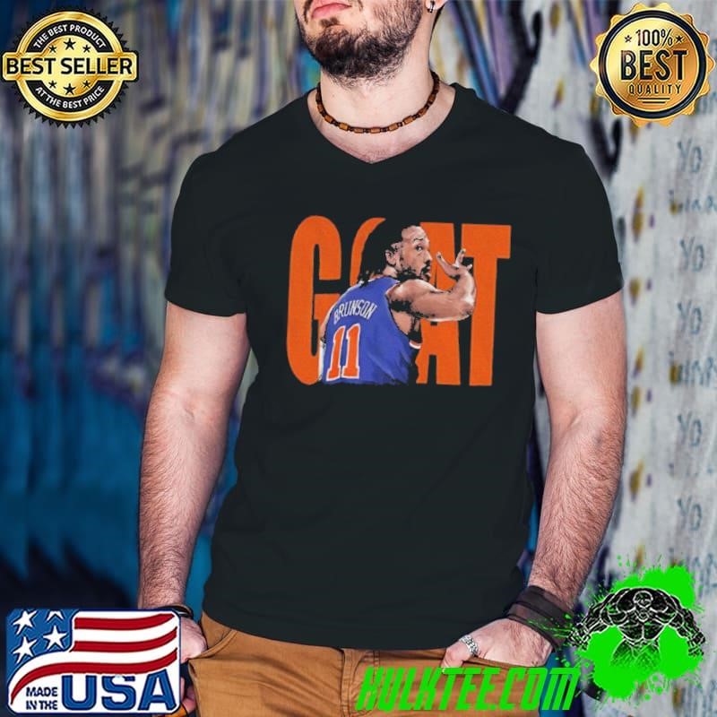 Jalen Brunson Goat New York Knicks NBA Basketball shirt