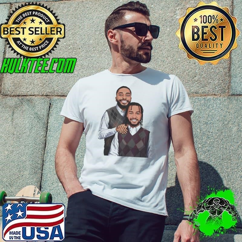 Jalen Brunson x Mikal Bridges Step Brothers cartoon Unisex