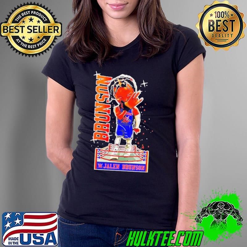 Jalen Brunson x WWE caricature Ladies Tee