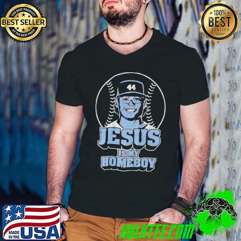 Jesus Luzardo Philadelphia Phillies MLB Baseball Jesus is My Homeboy Guys V Neck
