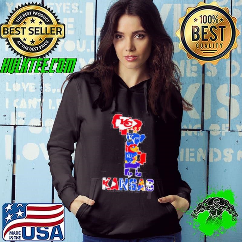 Kansas State sports map Hoodie