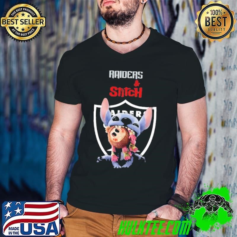 Las Vegas Raiders x Stitch logo shirt