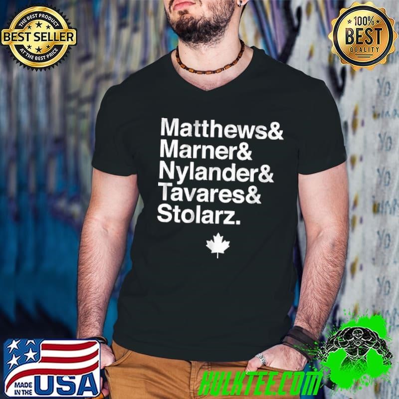 Matthews Marner Nylander Tavares Stolarz shirt