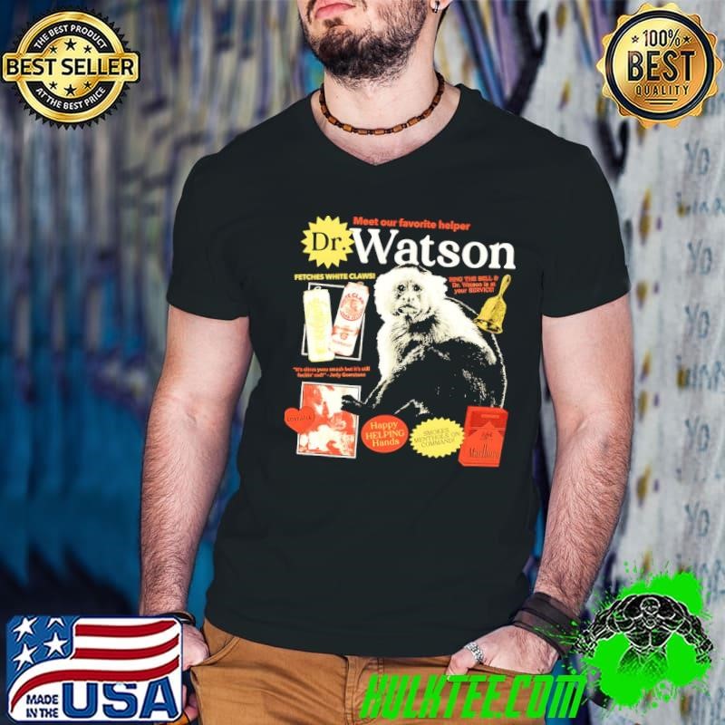Meet our favorite helper Dr. Watson graphic Guys V Neck