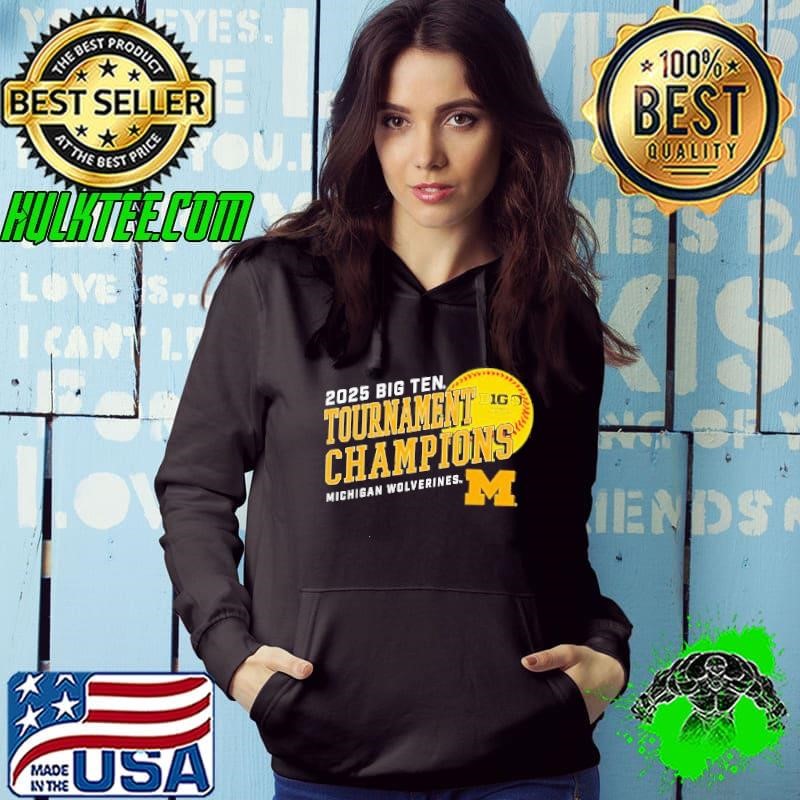 Michigan Wolverines Big Ten Softball Conference Tournament Champions 2025 shirt